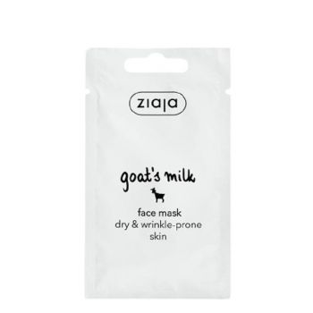 Masca de Fata cu Lapte de Capra - Ziaja Goat`s Milk Face Mask, 7 ml