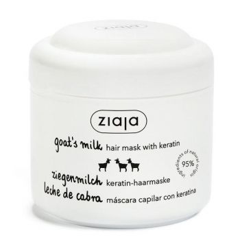 Masca de Par cu Keratina cu Lapte de Capra - Ziaja Goat`s Milk Hair Mask with Keratin, 200 ml