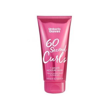 Masca Intensiv Hidratanta pentru Par Cret - Umberto Giannini 60 Second Curls, 200 ml