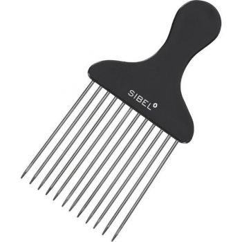 Pieptene profesional din metal pentru parul afro/electrizat Mediu 7 cm COD.P003914