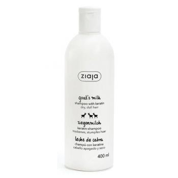 Sampon cu Proteine din Lapte de Capra si Keratina - Ziaja Goat`s Milk Shampoo with Keratin, 400 ml