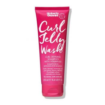 Sampon pentru Definirea Buclelor cu Vitamina B5 - Umberto Giannini Curl Jelly Wash, 250 ml