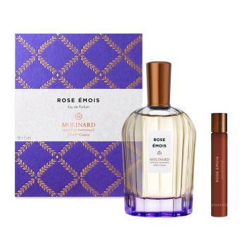 Set Molinard Rose Emois, Unisex, Apa de Parfum, 90 ml + 7,5 ml