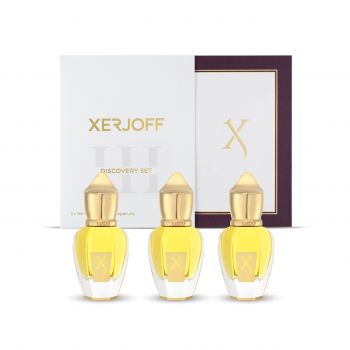 Sety Cadou Xerjoff Naxos, 15 ml + Alexandria II, 15 ml + Golden Dallah, 15 ml