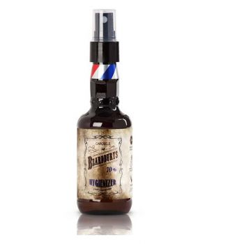 Spray Dezinfectant pentru Maini Hidroalcoolic Beardburys, 100 ml