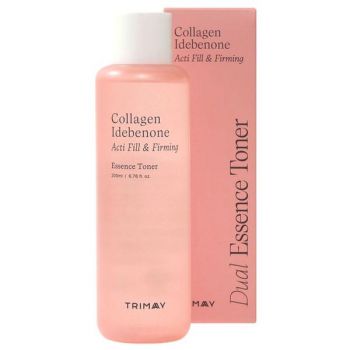 Toner pentru Fermitate cu Colagen - Trimay Collagen Idebenone Acti Fill & Firming, 200 ml