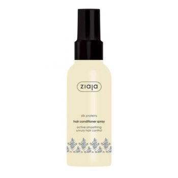 Balsam Spray Intensiv Fara Clatire, pentru Netezire - Ziaja Silk Proteins Intensive Smoothing Spray Conditionery, 125 ml