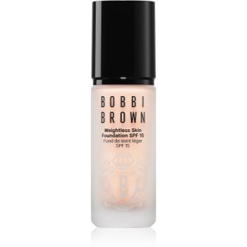 Bobbi Brown Weightless Skin Foundation SPF 15 Mini machiaj matifiant de lungă durată cu efect de hidratare ieftin