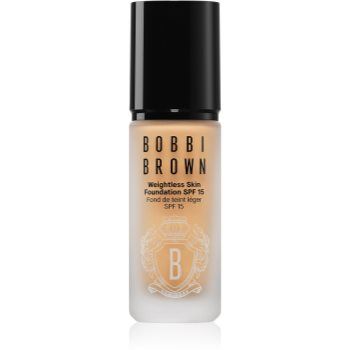 Bobbi Brown Weightless Skin Foundation SPF 15 Mini machiaj matifiant de lungă durată cu efect de hidratare ieftin