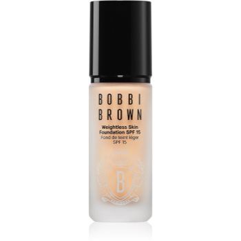 Bobbi Brown Weightless Skin Foundation SPF 15 Mini machiaj matifiant de lungă durată cu efect de hidratare ieftin