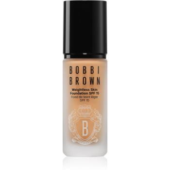 Bobbi Brown Weightless Skin Foundation SPF 15 Mini machiaj matifiant de lungă durată cu efect de hidratare ieftin