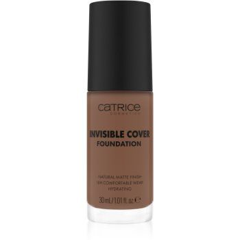 Catrice Invisible Cover Foundation makeup lichid cu efect matifiant ieftin