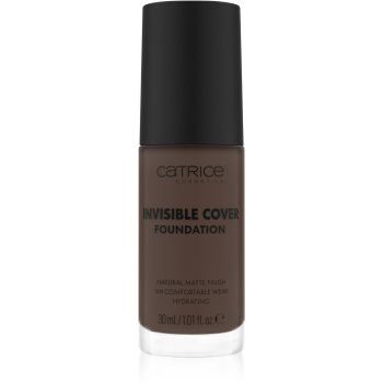 Catrice Invisible Cover Foundation makeup lichid cu efect matifiant ieftin