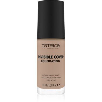 Catrice Invisible Cover Foundation makeup lichid cu efect matifiant