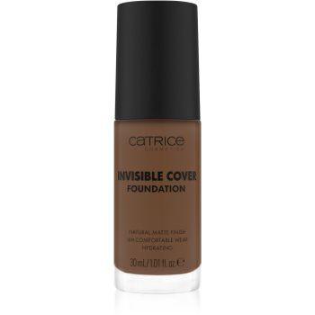 Catrice Invisible Cover Foundation makeup lichid cu efect matifiant ieftin