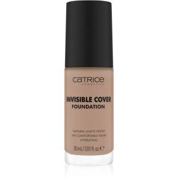 Catrice Invisible Cover Foundation makeup lichid cu efect matifiant