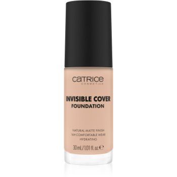 Catrice Invisible Cover Foundation makeup lichid cu efect matifiant