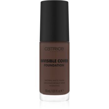 Catrice Invisible Cover Foundation makeup lichid cu efect matifiant ieftin