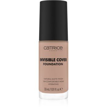 Catrice Invisible Cover Foundation makeup lichid cu efect matifiant