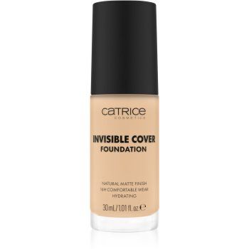 Catrice Invisible Cover Foundation makeup lichid cu efect matifiant