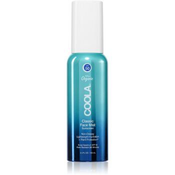 Coola Classic spray bronzant pentru față SPF 50