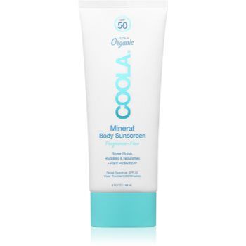 Coola Fragrance Free crema de corp pentru protectie solara SPF 50