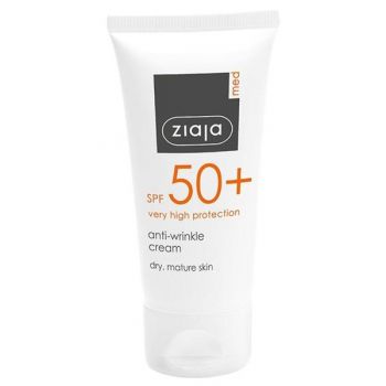 Crema Antirid cu SPF 50 + - Ziaja Med Anti-Weinkle Cream, 50 ml