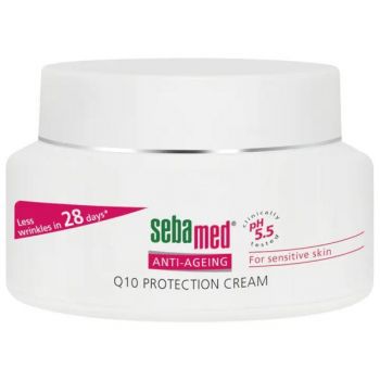 Crema dermatologica protectoare de fata cu Q10 Sebamed, 50 ml