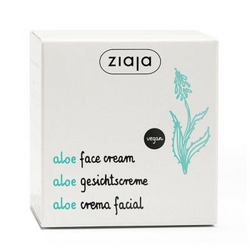 Crema Intens Hidratanta pentru Ten Uscat - Ziaja Aloe Face Cream, 50 ml