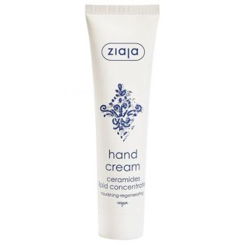 Crema pentru Maini - Ziaja Ceramides Hand Cream Nourishing-Regenerating, 100 ml