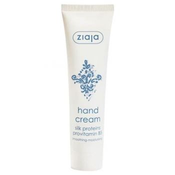 Crema pentru Maini - Ziaja Silk Hand Cream Smoothing-Moisturizing, 100 ml