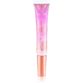 essence LIFE in CORAL lip gloss