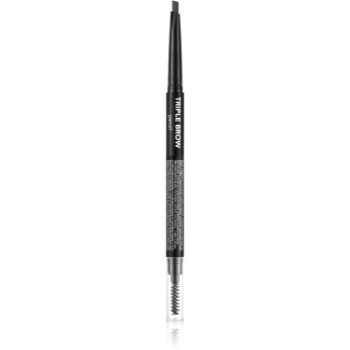 flormar Triple Brow Pencil creion pentru sprancene 3 in 1