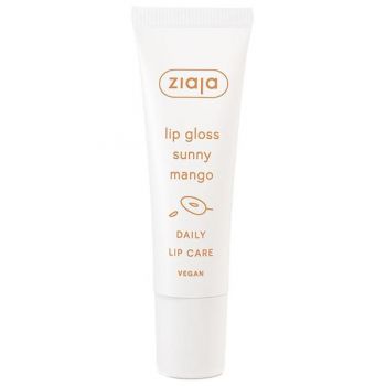 Luciu de Buze cu Mango - Ziaja Lip Gloss Sunny Mango, 12 ml