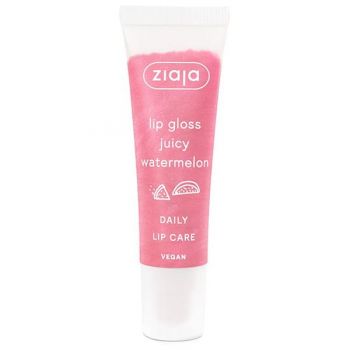 Luciu de Buze cu Pepene Verde - Ziaja Lip Gloss Juicy Watermelon, 12 ml