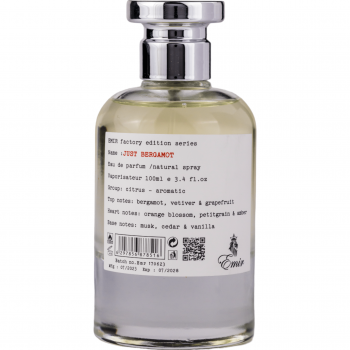 Just Bergamot - Factory Edition by Emir - parfum arabesc unisex - EDP 100 ml