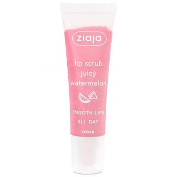 Scrub pentru Buze cu Pepene Verde - Ziaja Lip Scrub Juicy Watermelon, 12 ml