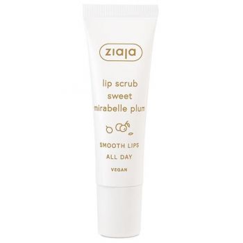 Scrub pentru Buze cu Pruna Dulce - Ziaja Lip Scrub Sweet Mirabelle Plum, 12 ml