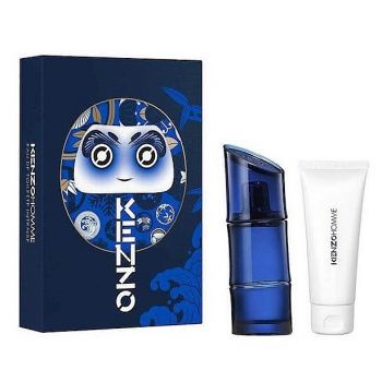 Set cadou Kenzo Homme Intense, Barbati, Apa de Toaleta, 60 ml + Gel de dus, 75 ml