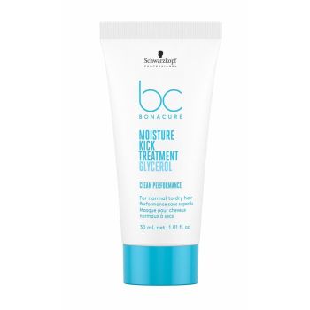 Tratament Par Uscat Aspru Schwarzkopf Professional Bonacure Clean Performance Moisture Kick 30 ml