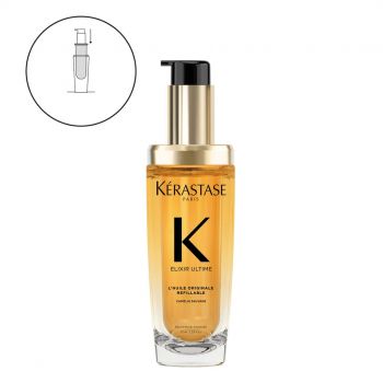 Ulei de Par Reincarcabil Kerastase Elixir Ultime Huile Originale 75 ml