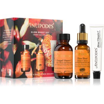 Antipodes Glow Boost Set set (pentru o piele mai luminoasa)