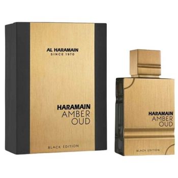 Apa de Parfum Unisex - Al Haramain EDP Amber Oud Black Edition Spray, 60 ml