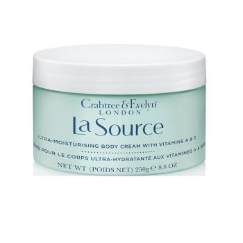 Crema de corp ultra-hidratanta Crabtree & Evelyn La Source, Vitamin E, 250 g