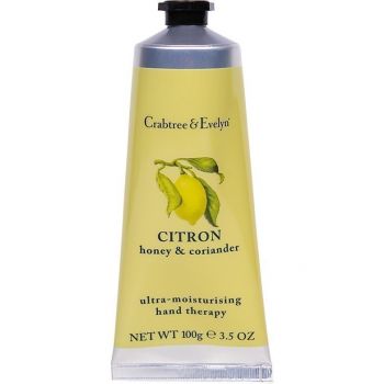 Crema de maini Crabtree & Evelyn, Citron, Honey & Coriander, Ultra-Moisturising (Gramaj: 250 ml)