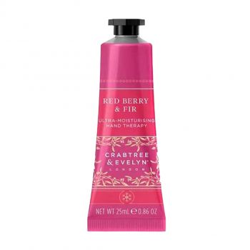 Crema de maini Crabtree & Evelyn, Red Berry & Fir, Ultra-Moisturising, 25 g