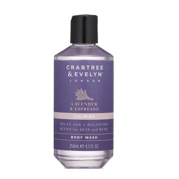 Gel de dus calmant Crabtree & Evelyn, Lavender & Espresso, 250 ml