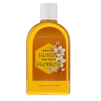 Gel de dus hidratant Crabtree & Evelyn English Honey & Peach Blossom, 250 ml