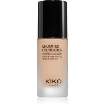 KIKO Milano Unlimited Foundation fard lichid de lunga durata cu efect matifiant ieftin