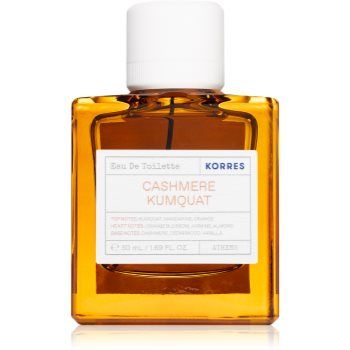 Korres Cashmere Kumquat Eau de Toilette pentru femei